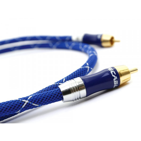 RICABLE DU2 ULTIMATE DIGITAL COAXIAL 75Ω RCA - 2 METERS