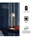 ZAFFERANO - LA VILLE LUMIERE THETA SATIN WHITE
