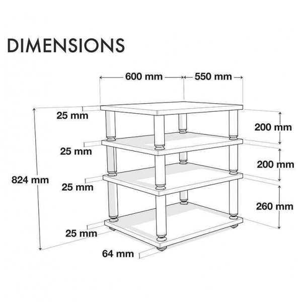 Mobile HI FI Norstone Esse : : Elettronica