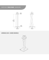 NORSTONE WALK STAND - PAIR