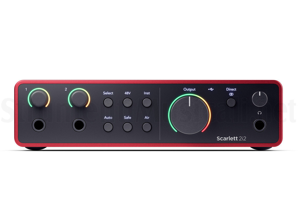 FOCUSRITE SCARLETT 2I2 4TH GEN - Audio interfaces - Audio Impact