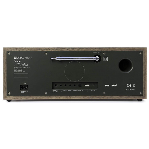 COMO AUDIO DUETTO WALNUT