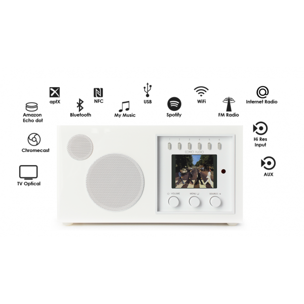 COMO AUDIO SOLO BIANCO