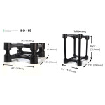 ISOACOUSTICS ISO-155 - COPPIA Stand - Audio Impact