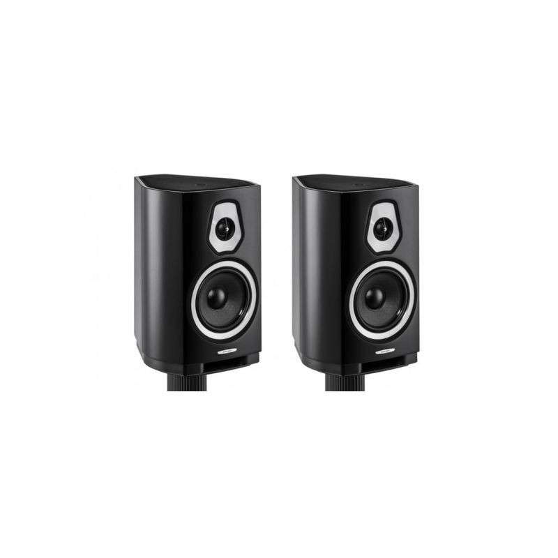 Sonus Faber Sonetto Ii Piano Black Bookshelf Speakers Audio Im