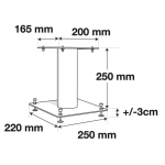 NORSTONE STYLUM S SILVER - COPPIA EX DEMO Stand - Audio Impact