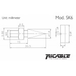 RICABLE CUSTOM SK6 - SPIKES Accessories - Audio Impact
