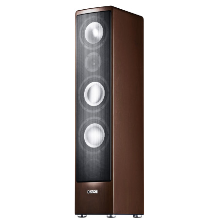 CANTON ERGO 690 DC WENGE BROWN - PAIR Floorstanding speakers - Audi...
