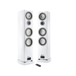 CANTON SMART VENTO 9 S2 WHITE HIGH-GLOSS - COPPIA Diffusori da pavi...