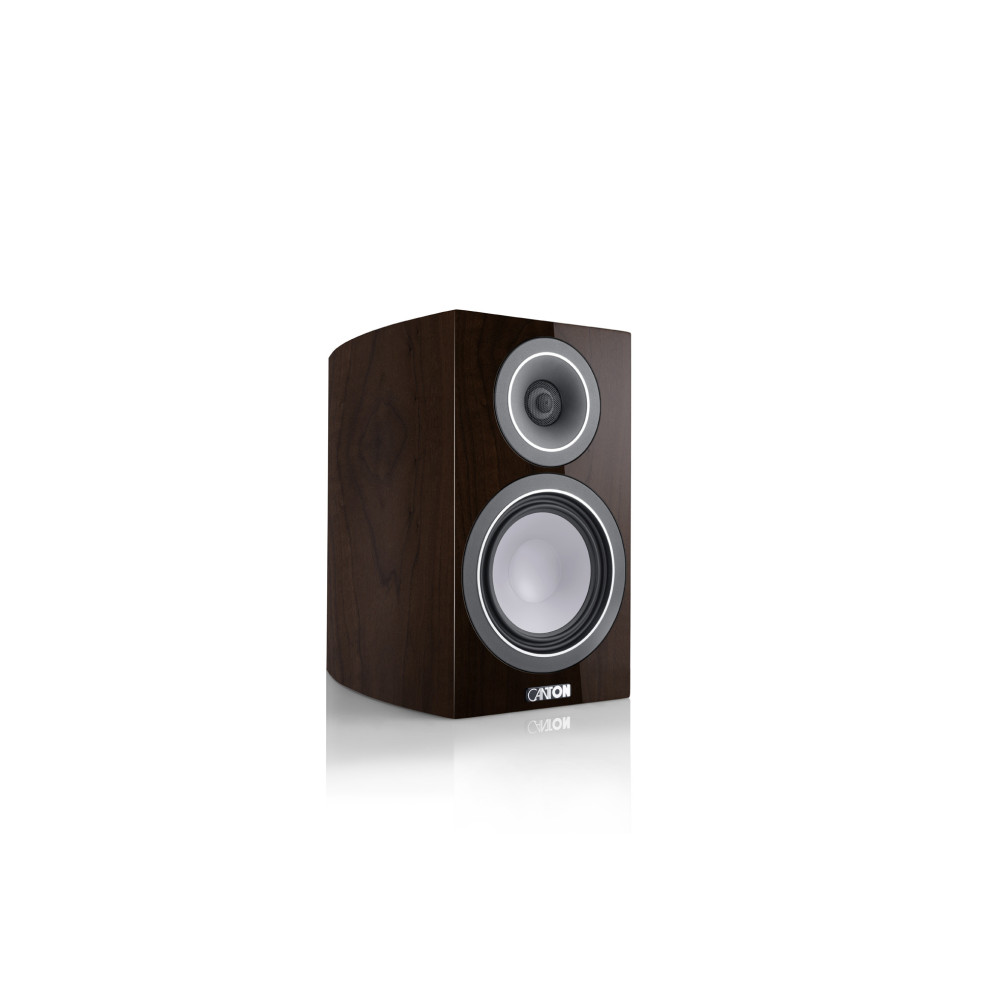CANTON VENTO 20 WALNUT DARK HIGH GLOSS - COPPIA Diffusori da scaffa... CANTON VENTO 20 WALNUT DARK HIGH GLOSS - COPPIA Diffusori da scaffa...
