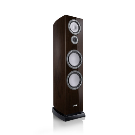 CANTON VENTO 100 WALNUT DARK HIGH GLOSS - PAIR Floorstanding Speake...
