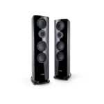 CANTON REFERENCE 7 LACCATO NERO - COPPIA Diffusori da pavimento - A...
