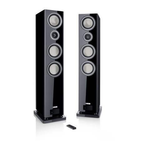 CANTON SMART TOWNUS 8 HIGH GLOSS BLACK - PAIR