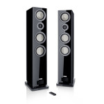 CANTON SMART TOWNUS 8 HIGH GLOSS BLACK - COPPIA Diffusori da pavime...