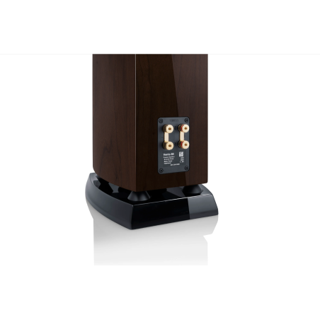 CANTON VENTO 80 WALNUT DARK HIGH GLOSS - PAIR