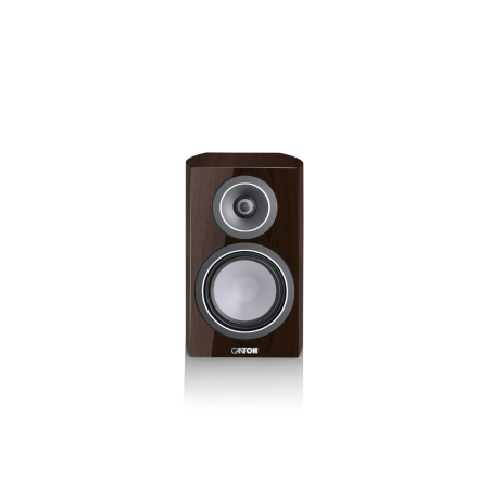 CANTON VENTO 20 WALNUT DARK HIGH GLOSS - COPPIA Diffusori da scaffa...