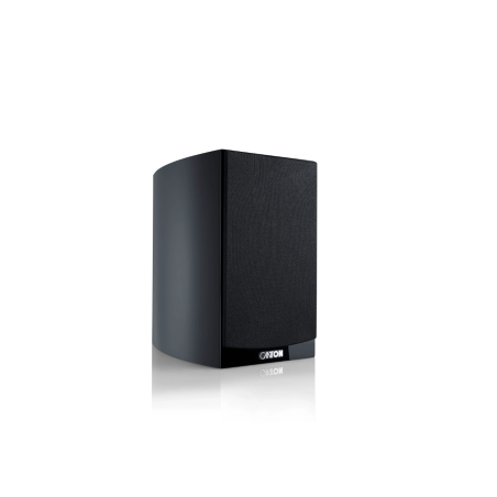 CANTON VENTO 20 BLACK HIGH GLOSS - COPPIA Diffusori da scaffale - A...