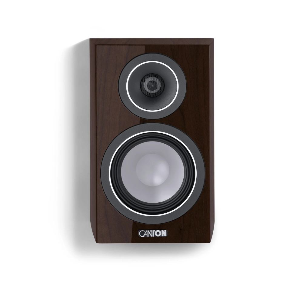 CANTON VENTO 10 WALNUT DARK HIGH GLOSS - COPPIA Diffusori da scaffa...