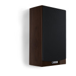 CANTON VENTO 10 WALNUT DARK HIGH GLOSS - COPPIA Diffusori da scaffa...