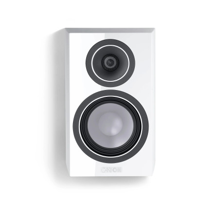 CANTON VENTO 10 WHITE HIGH GLOSS - COPPIA Diffusori da scaffale - A...