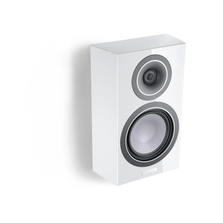 CANTON VENTO 10 WHITE HIGH GLOSS - COPPIA Diffusori da scaffale - A...