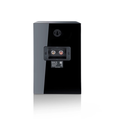 CANTON VENTO 10 BLACK HIGH GLOSS - COPPIA Diffusori da scaffale - A...