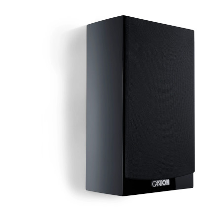 CANTON VENTO 10 BLACK HIGH GLOSS - COPPIA Diffusori da scaffale - A...