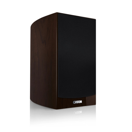 CANTON VENTO 30 WALNUT DARK HIGH GLOSS - COPPIA Diffusori da scaffa...