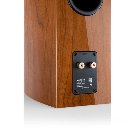 CANTON VENTO 30 WALNUT HIGH GLOSS - COPPIA Diffusori da scaffale - ...