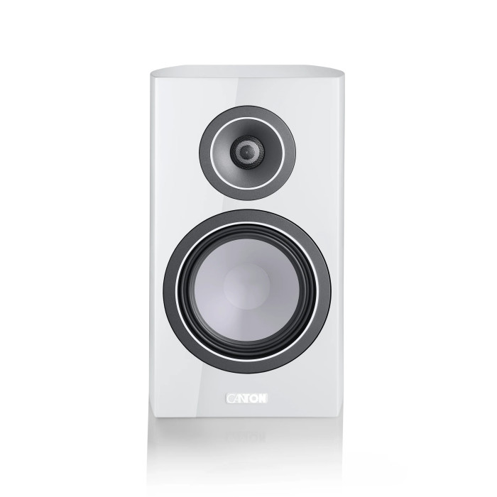 CANTON VENTO 30 WHITE HIGH GLOSS - COPPIA Diffusori da scaffale - A...