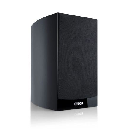 CANTON VENTO 30 BLACK HIGH GLOSS - COPPIA Diffusori da scaffale - A...