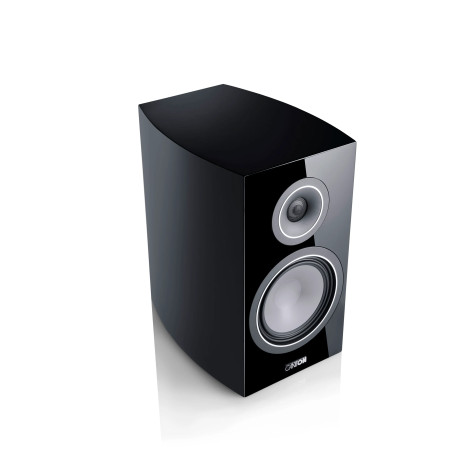 CANTON VENTO 30 BLACK HIGH GLOSS - COPPIA Diffusori da scaffale - A...