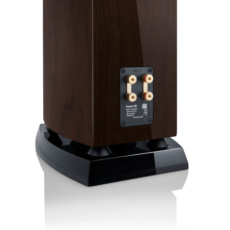 CANTON VENTO 90 WALNUT DARK HIGH GLOSS - COPPIA Diffusori da pavime...