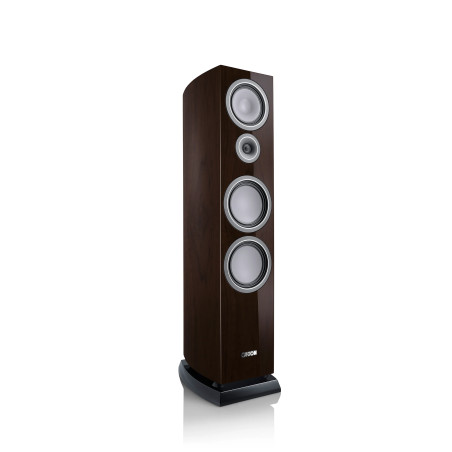 CANTON VENTO 90 WALNUT DARK HIGH GLOSS - COPPIA Diffusori da pavime...