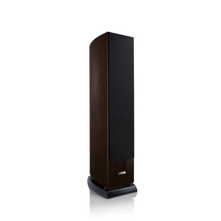 CANTON VENTO 90 WALNUT DARK HIGH GLOSS - COPPIA Diffusori da pavime...