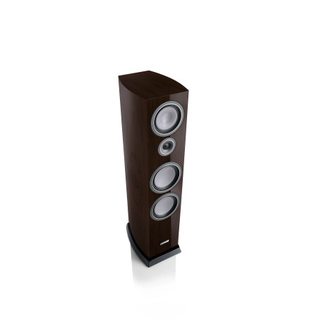 CANTON VENTO 90 WALNUT DARK HIGH GLOSS - COPPIA Diffusori da pavime...