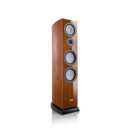 CANTON VENTO 90 WALNUT HIGH GLOSS - COPPIA Diffusori da pavimento -...