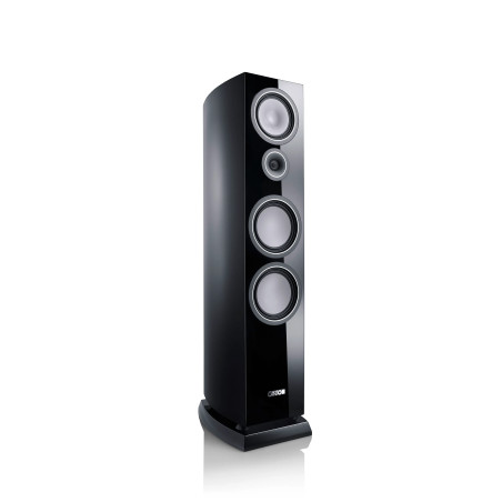 CANTON VENTO 90 BLACK HIGH GLOSS - COPPIA Diffusori da pavimento - ...