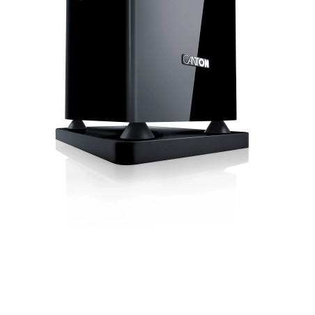CANTON TOWNUS 90 BLACK HIGH GLOSS - COPPIA Diffusori da pavimento -...