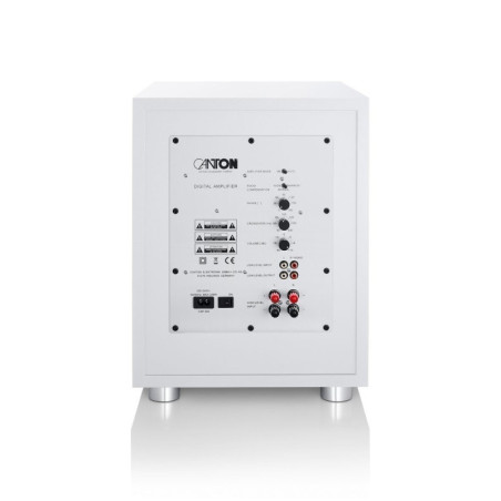 CANTON POWER SUB 10 WHITE Subwoofer - Audio Impact