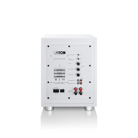 CANTON POWER SUB 8 WHITE Subwoofer - Audio Impact