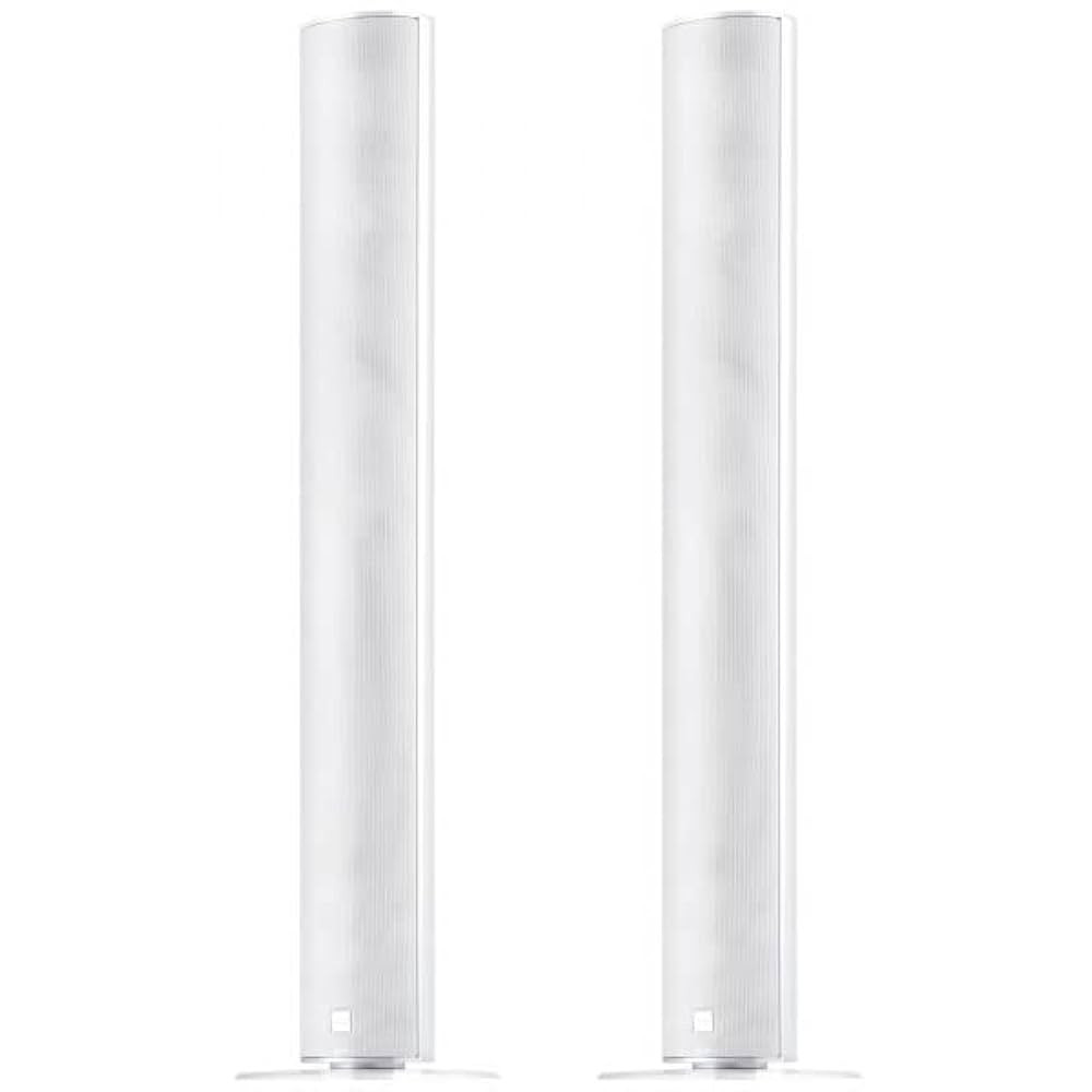 CANTON CD 290.3 WHITE HIGH GLOSS - PAIR Floorstanding speakers - Au...