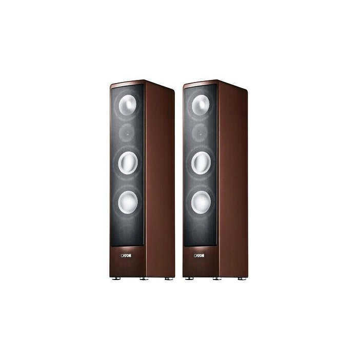 CANTON ERGO 690 DC WENGE BROWN - PAIR Floorstanding speakers - Audi...