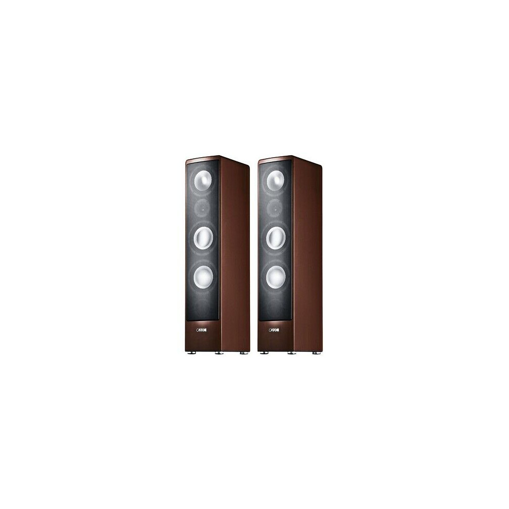 CANTON ERGO 690 DC WENGE BROWN - PAIR Floorstanding speakers - Audi...