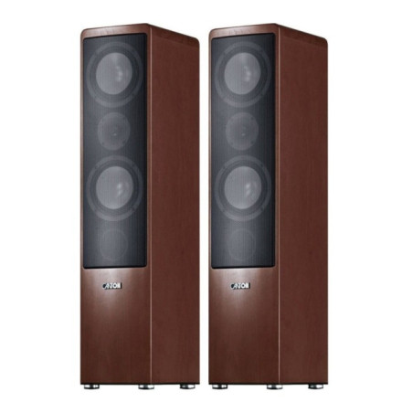 CANTON ERGO 670 DC WENGE BROWN - PAIR Floorstanding speakers - Audi...