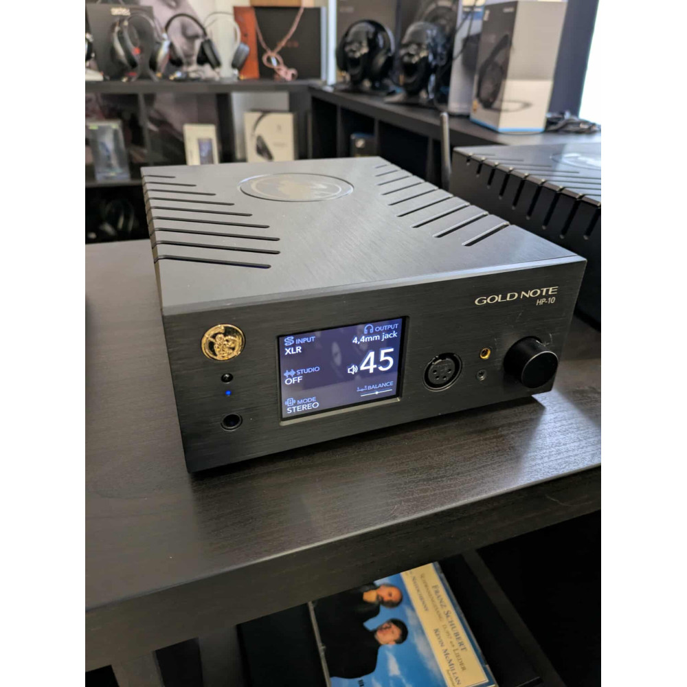 GOLD NOTE HP-10 - EX DEMO - Amplificatori per cuffie - Audio Impact GOLD NOTE HP-10 - EX DEMO - Amplificatori per cuffie - Audio Impact