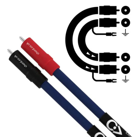 CHORD CLEARWAYX 2RCA - 2RCA - Cavi rca  - Audio Impact