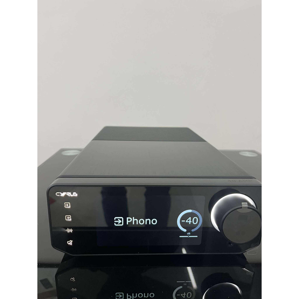 CYRUS 40 AMP AMPLIFIER BLACK - MINT - Integrated amplifiers - Audio Im