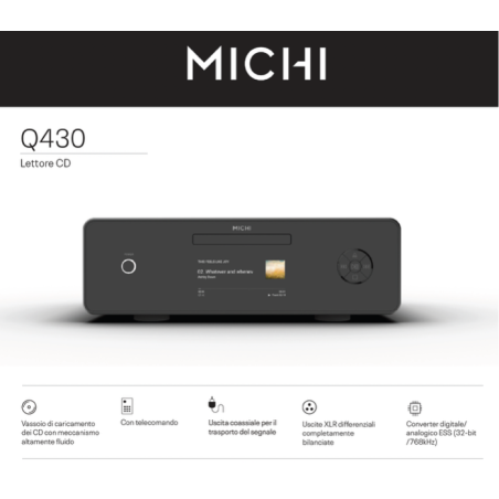 ROTEL MICHI PRESTIGE Q430 - Cd players - Audio Impact