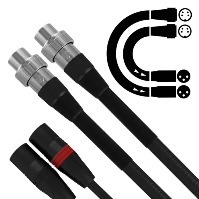 CHORD SIGNATURE X 4DIN TO XLR - DIN Cables - Audio Impact
